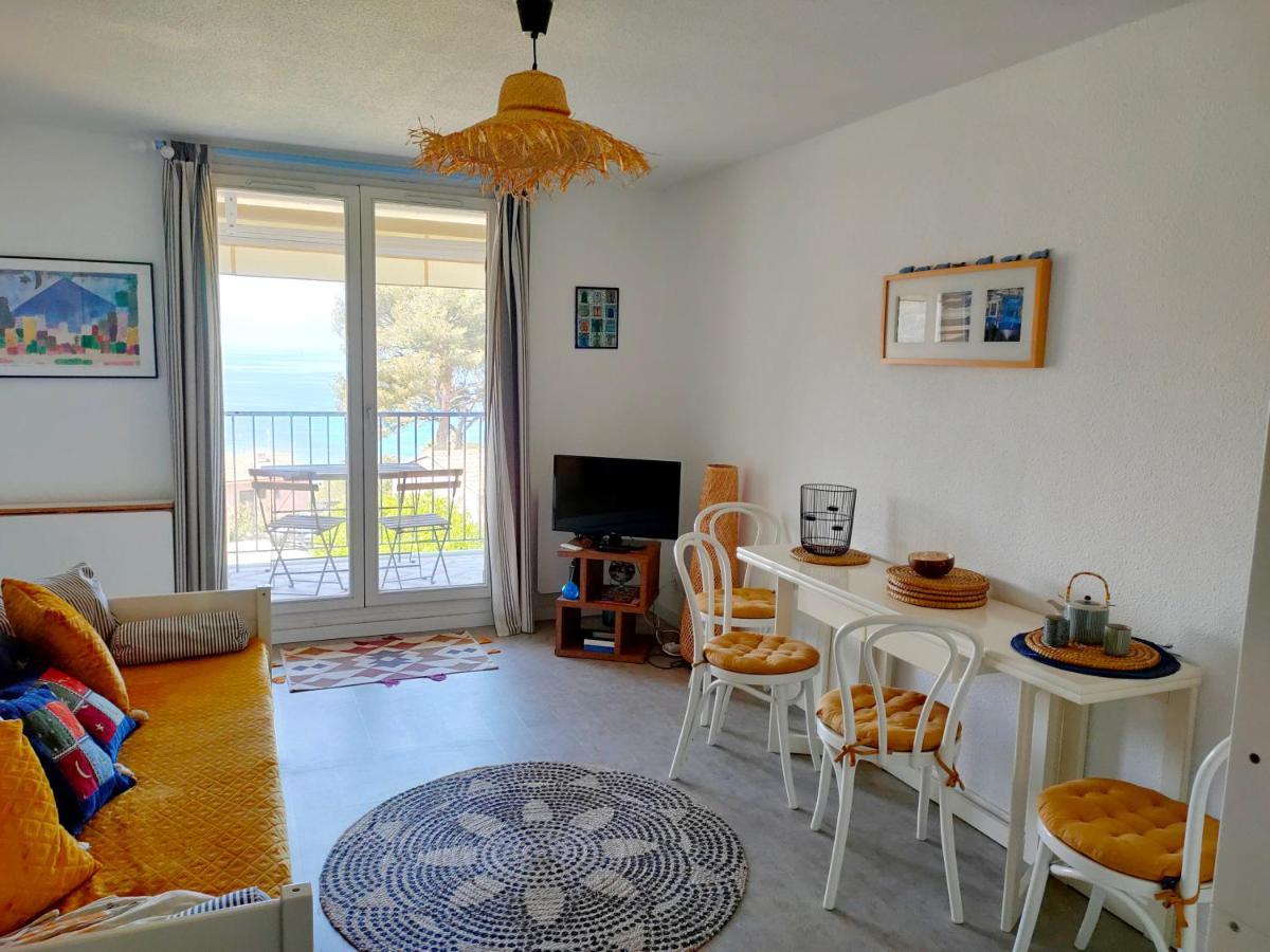 Appartement Avec Terrasse Vue Mer, Proximite Plage, Place Parking Sanary-sur-Mer Exterior foto